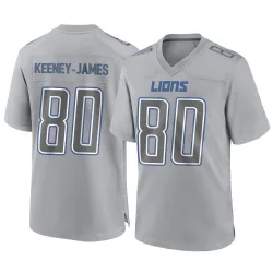 Youth Jakobie Keeney-James Detroit Lions No.80 Game Atmosphere Fashion Jersey - Gray
