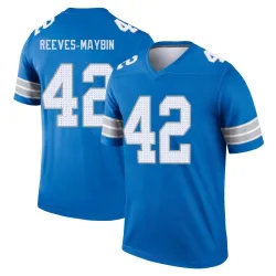 Youth Jalen Reeves-Maybin Detroit Lions No.42 Legend 2nd Jersey - Blue