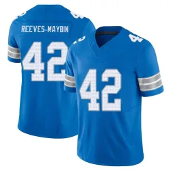 Youth Jalen Reeves-Maybin Detroit Lions No.42 Limited Vapor F.U.S.E. 2nd Jersey - Blue