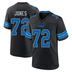 Youth Jamarco Jones Detroit Lions No.72 Game Alternate 2nd Jersey - Black