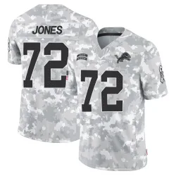 Youth Jamarco Jones Detroit Lions No.72 Limited 2024 Salute to Service Jersey - Arctic Camo