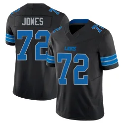 Youth Jamarco Jones Detroit Lions No.72 Limited Alternate Vapor F.U.S.E. 2nd Jersey - Black