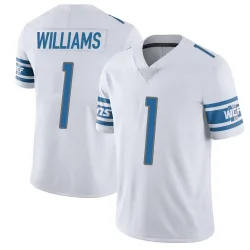 Youth Jameson Williams Detroit Lions No.1 Limited Vapor Untouchable Jersey - White