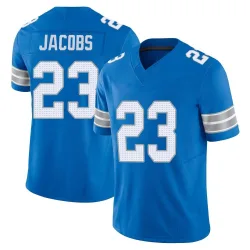 Youth Jerry Jacobs Detroit Lions No.23 Limited Vapor F.U.S.E. 2nd Jersey - Blue