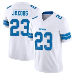Youth Jerry Jacobs Detroit Lions No.23 Limited Vapor F.U.S.E. 2nd Jersey - White