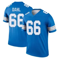 Youth Joe Dahl Detroit Lions No.66 Legend 2nd Jersey - Blue