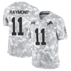 Youth Kalif Raymond Detroit Lions No.11 Limited 2024 Salute to Service Jersey - Arctic Camo