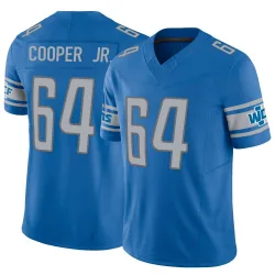 Youth Keith Cooper Jr. Detroit Lions No.64 Limited Vapor F.U.S.E. Jersey - Blue