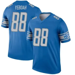 Youth Kenny Yeboah Detroit Lions No.88 Legend Jersey - Blue