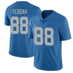 Youth Kenny Yeboah Detroit Lions No.88 Limited Throwback Vapor Untouchable Jersey - Blue
