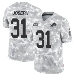 Youth Kerby Joseph Detroit Lions No.31 Limited 2024 Salute to Service Jersey - Arctic Camo