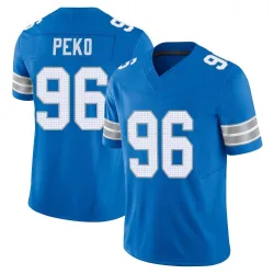 Youth Kyle Peko Detroit Lions No.96 Limited Vapor F.U.S.E. 2nd Jersey - Blue