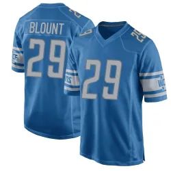 Youth LeGarrette Blount Detroit Lions No.29 Game Team Color Jersey - Blue