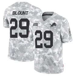 Youth LeGarrette Blount Detroit Lions No.29 Limited 2024 Salute to Service Jersey - Arctic Camo