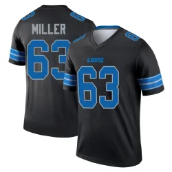 Youth Mason Miller Detroit Lions No.63 Legend Jersey - Black