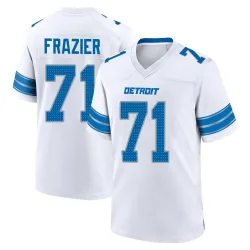 Youth Miles Frazier Detroit Lions No.71 Game 2nd Jersey - White