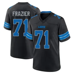 Youth Miles Frazier Detroit Lions No.71 Game Alternate 2nd Jersey - Black