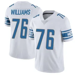 Youth Raequan Williams Detroit Lions No.76 Limited Vapor Untouchable Jersey - White
