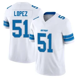 Youth Roy Lopez Detroit Lions No.51 Limited Vapor F.U.S.E. 2nd Jersey - White