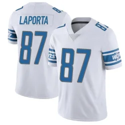Youth Sam LaPorta Detroit Lions No.87 Limited Vapor Untouchable Jersey - White