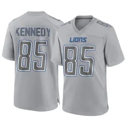 Youth Tom Kennedy Detroit Lions No.85 Game Atmosphere Fashion Jersey - Gray