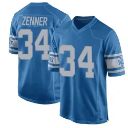 Youth Zach Zenner Detroit Lions No.34 Game Throwback Vapor Untouchable Jersey - Blue